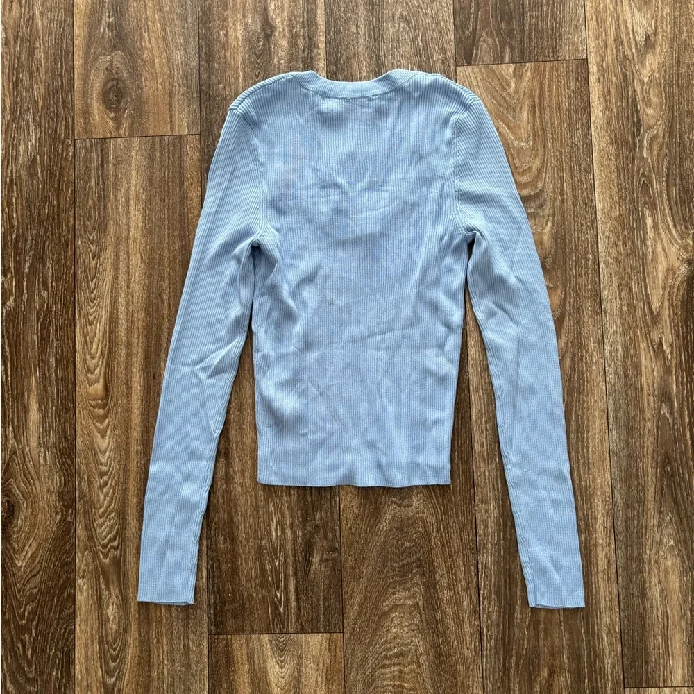 Zara Ribbed Knit Top - Picture 4 of 5